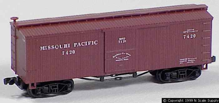 Missouri Pacific - Box, Old Time - Missouri Pacific - MDC/Roundhouse 67503